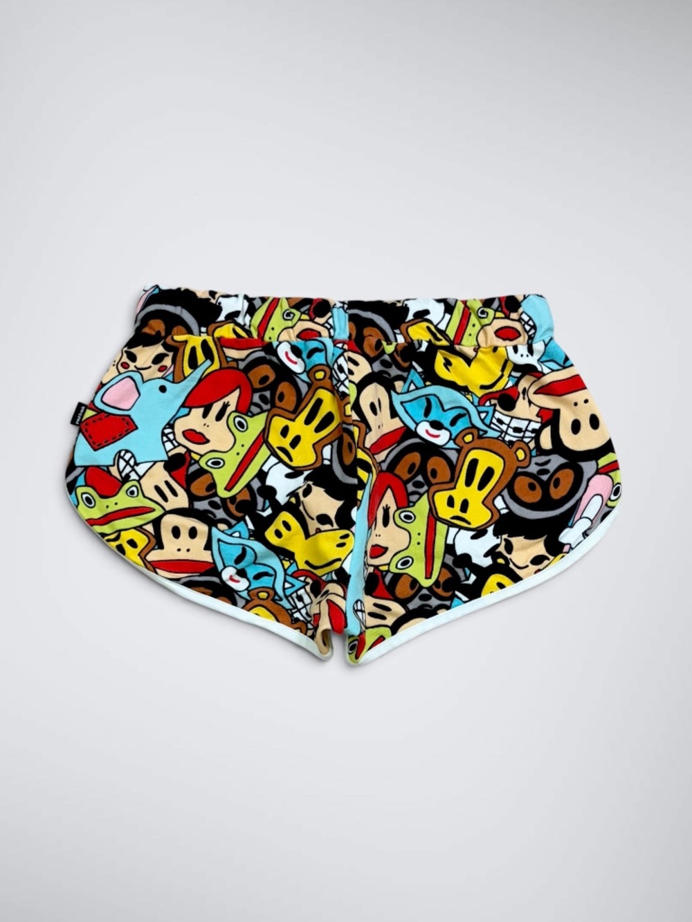 VTG Y2K Paul Frank Julius All Over Print Micro Dolphin Shorts